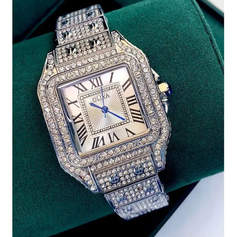 Oliya Custom Dial Hip Hop Watch